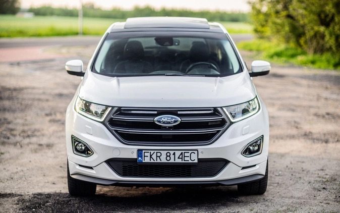 Ford EDGE cena 88900 przebieg: 160000, rok produkcji 2016 z Żarów małe 742